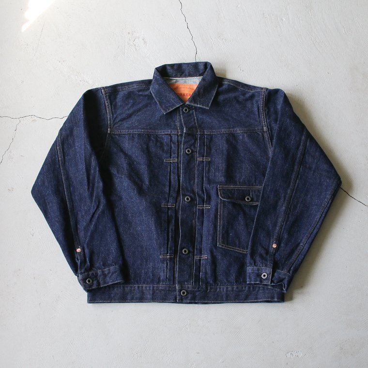 ワーカーズ WORKERS K&T H Denim Jacket, Buckle Back, 13.75 Oz