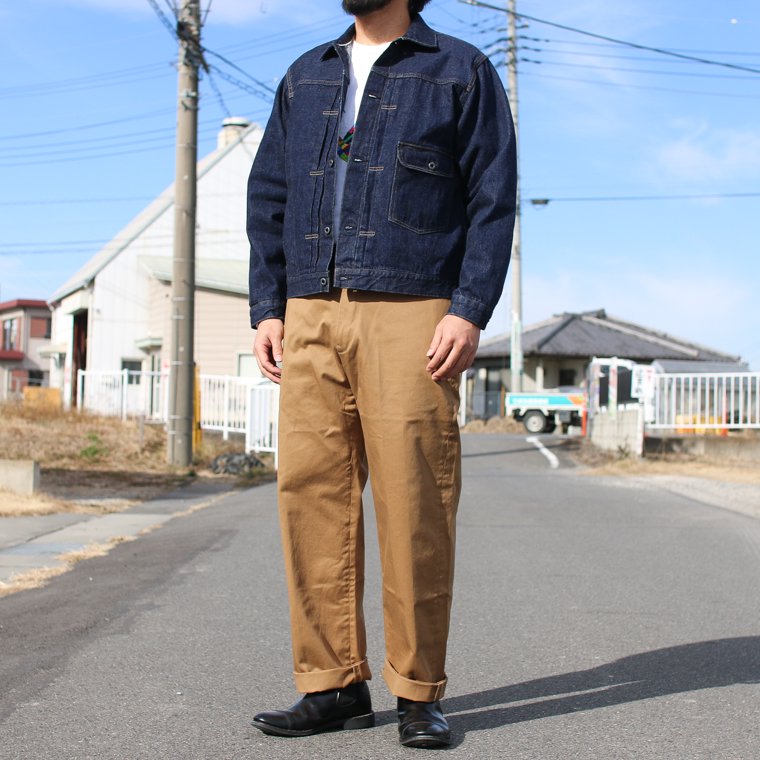 WORKERS【ワーカーズ】13.75oz Denim Jacket Buckle Back-