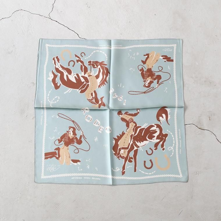 A Piece of Chic スクエアシルクスカーフ RODEO SCARF