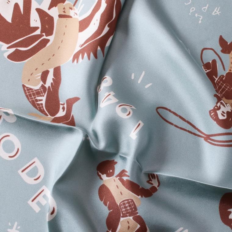 A Piece of Chic スクエアシルクスカーフ RODEO SCARF