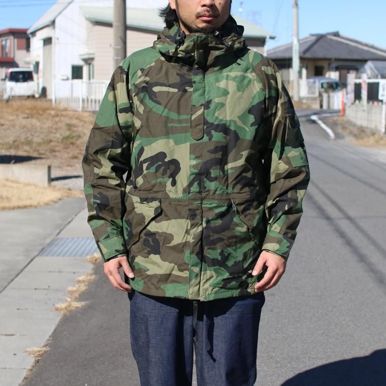 US ARMY アメリカ軍 ECWCS Gen1 PARKA, COLD WEATHER, CAMOUFLAGE ...