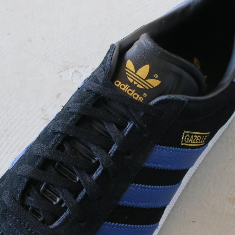 adidas アディダス GAZELLE ガッツレー ガゼル 日本未発売 CBLACK/CROYAL/GOLDMT