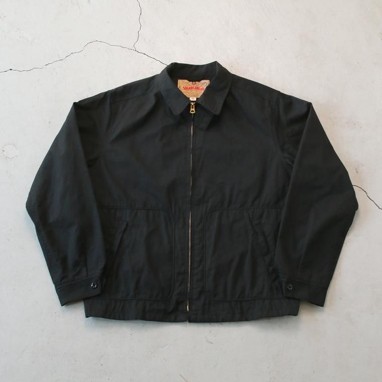 シュガーケーン SUGAR CANE SC15293 コットンスポーツジャケット COTTON SPORTS JACKET ブラック