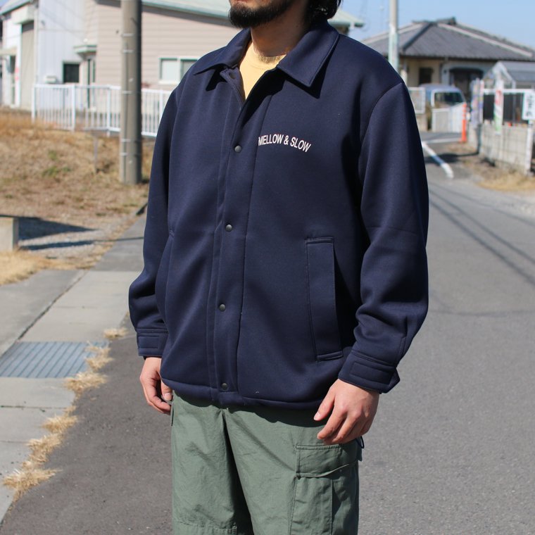 メイプル melple コーチジャケット M&S Coach jacket ネイビー