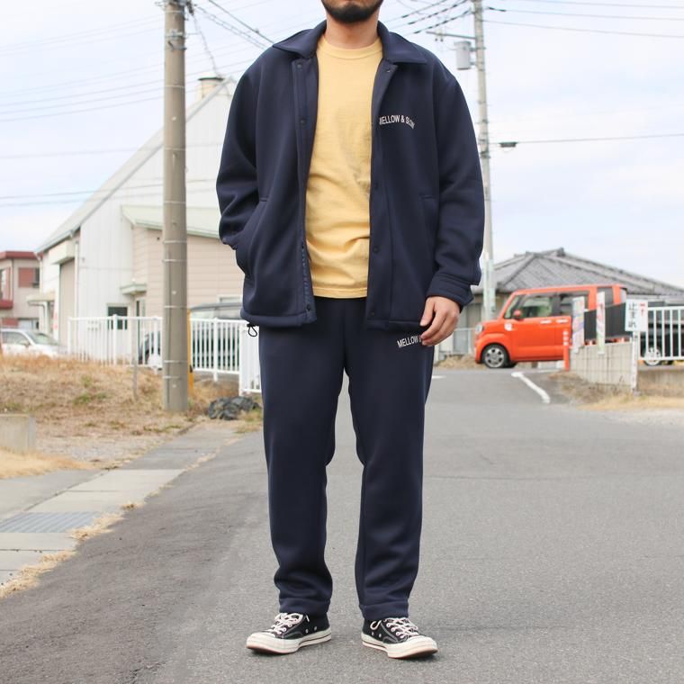 メイプル melple アスレチックパンツ M&S Athletic pants ネイビー