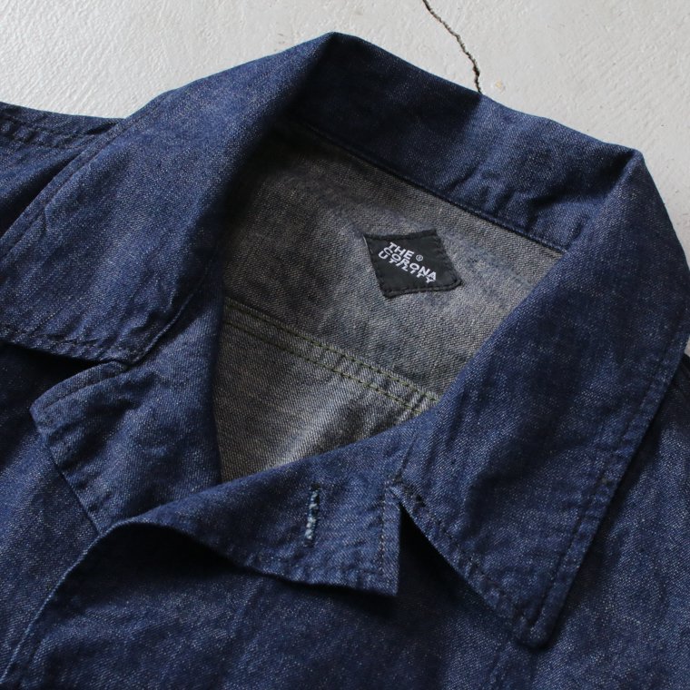 コロナ CORONA CS022 ネイビーユーティリティジャケットシャツ NAVY UTILITY JAC SHIRT / 8.5oz INDIGO  DENIM