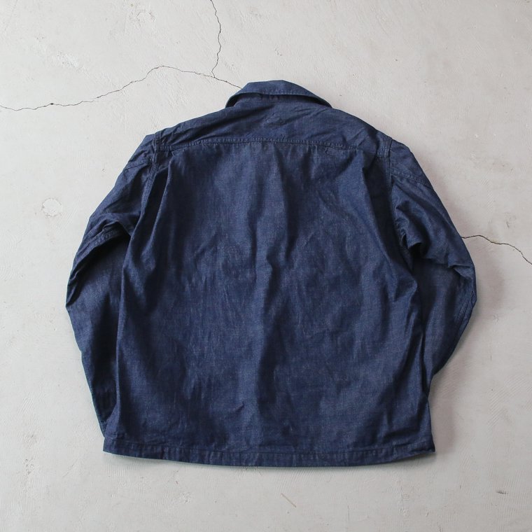 コロナ CORONA CS022 ネイビーユーティリティジャケットシャツ NAVY UTILITY JAC SHIRT / 8.5oz INDIGO  DENIM