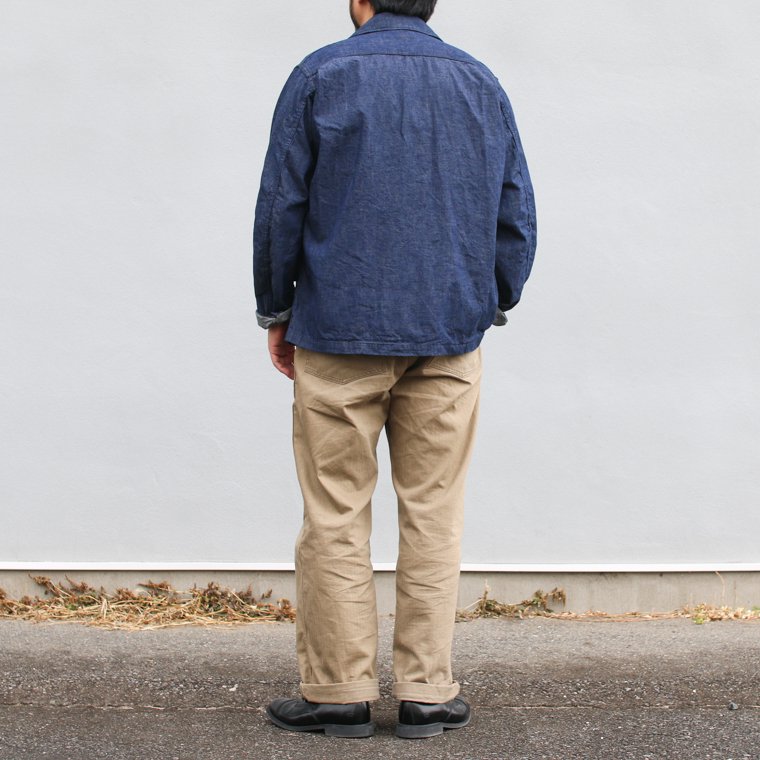 コロナ CORONA CS022 ネイビーユーティリティジャケットシャツ NAVY UTILITY JAC SHIRT / 8.5oz INDIGO  DENIM