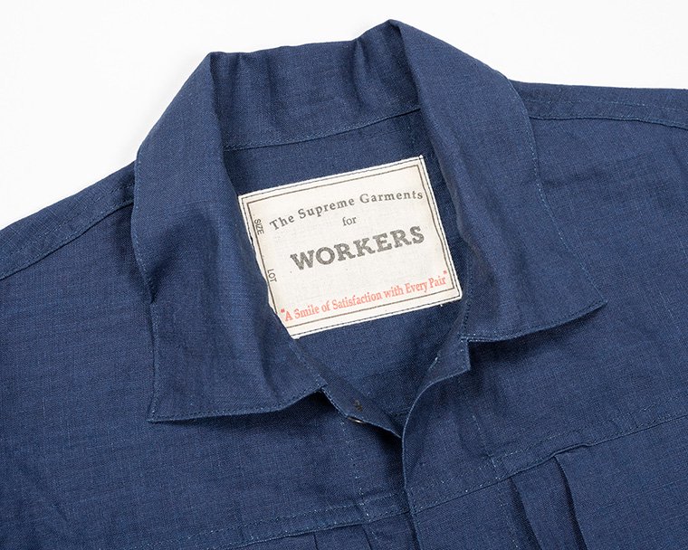 ワーカーズ WORKERS K＆T H 213リネンジャケット 213 Linen Jacket 