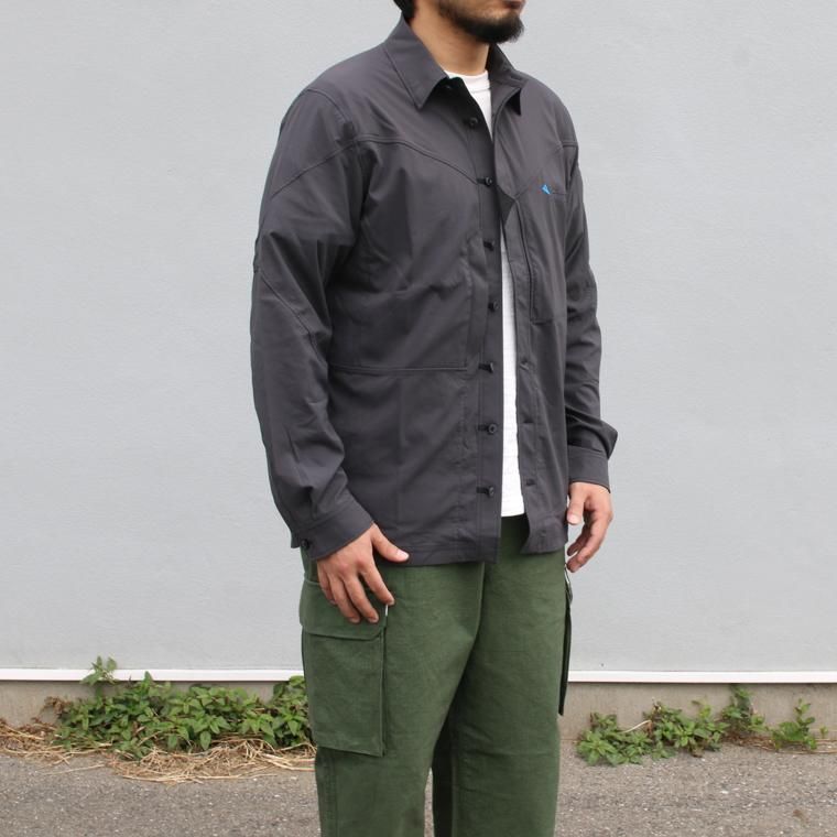 メンズクレッタルムーセン ガルムシャツ Garm LS Shirt Raven M - シャツ