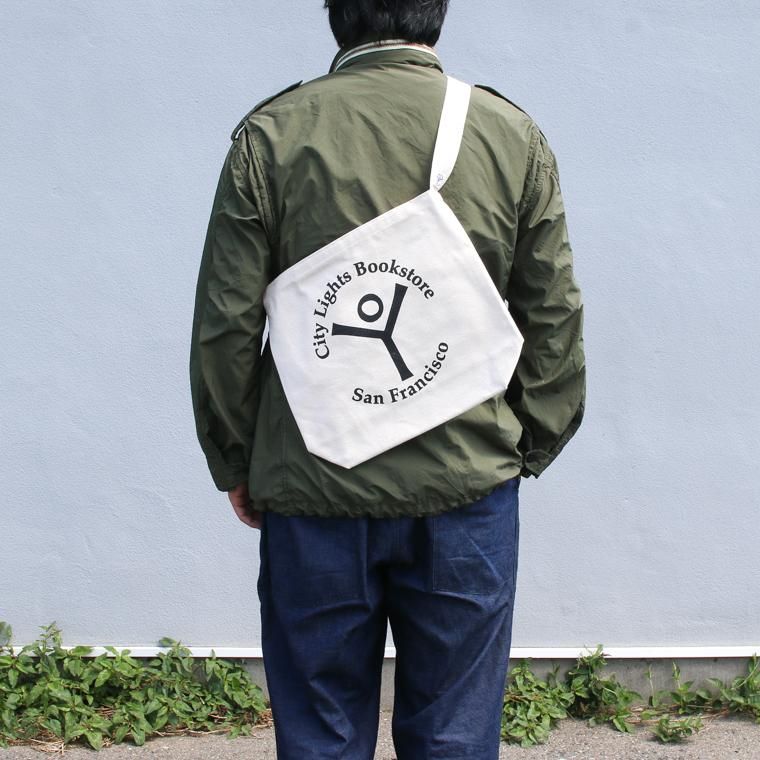 City Lights Bookstore シティライツブックストア Logo Shoulder Bag