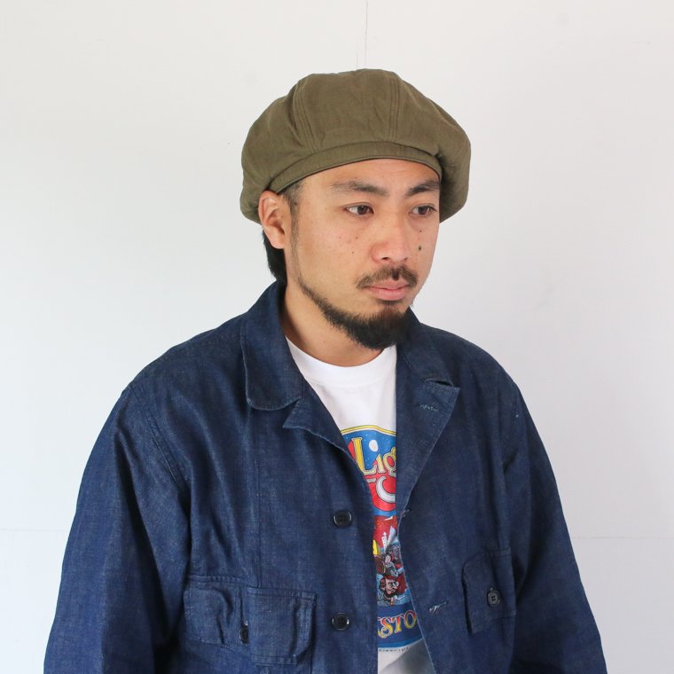 ハイアー HIGHER ウエスタンガーゼワイドベレー WESTERN GAUZE WIDE BERET