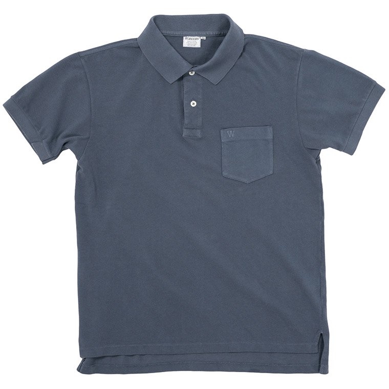 ワーカーズ WORKERS K&T H アイゾッドポロ IZ Polo, Fade Navy