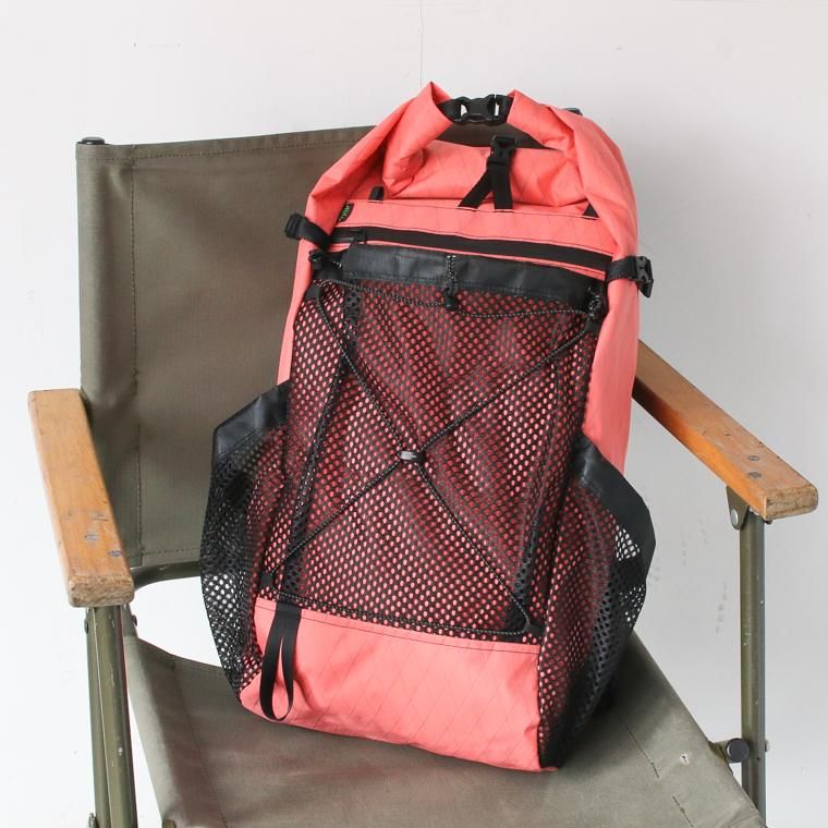 ナーディマウンテンワークス NERDY MOUNTAIN WORKS ザックパック ZACPAC 20L-25L Ver.2.0 コーラル