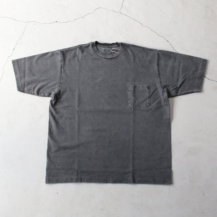 MIDA ミダ CIRCULAR KNIT TEE CREW サーキュラーニットTクルー ピグメントダイ