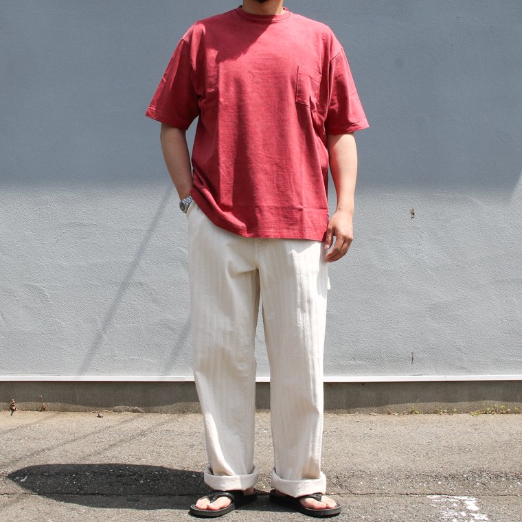 MIDA ミダ CIRCULAR KNIT TEE CREW サーキュラーニットTクルー