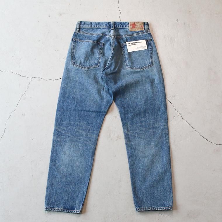 エフオービーファクトリー FOB factory F160 セルヴィッチ66デニムジーンズ SELVEDGE 66 DENIM 5P JEANS