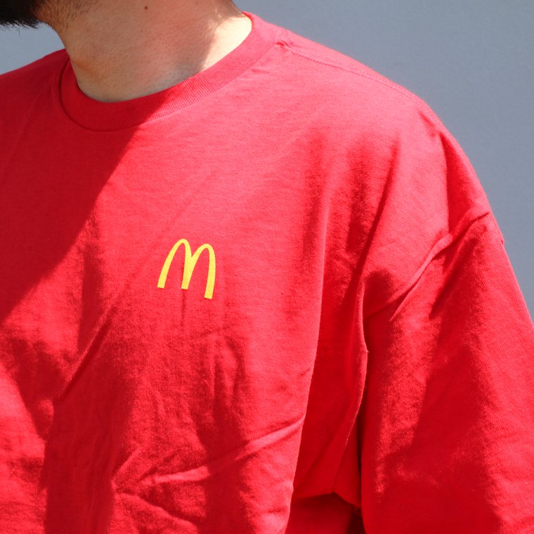 マクドナルドTシャツ レッド XLサイズ - トップス