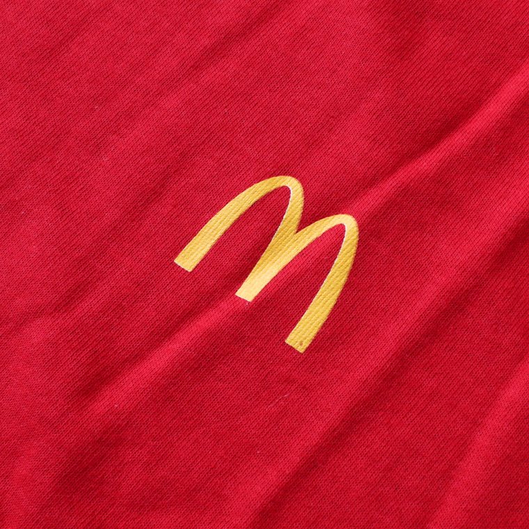 McDonald's マクドナルド Logo T shirt ロゴTシャツ レッド