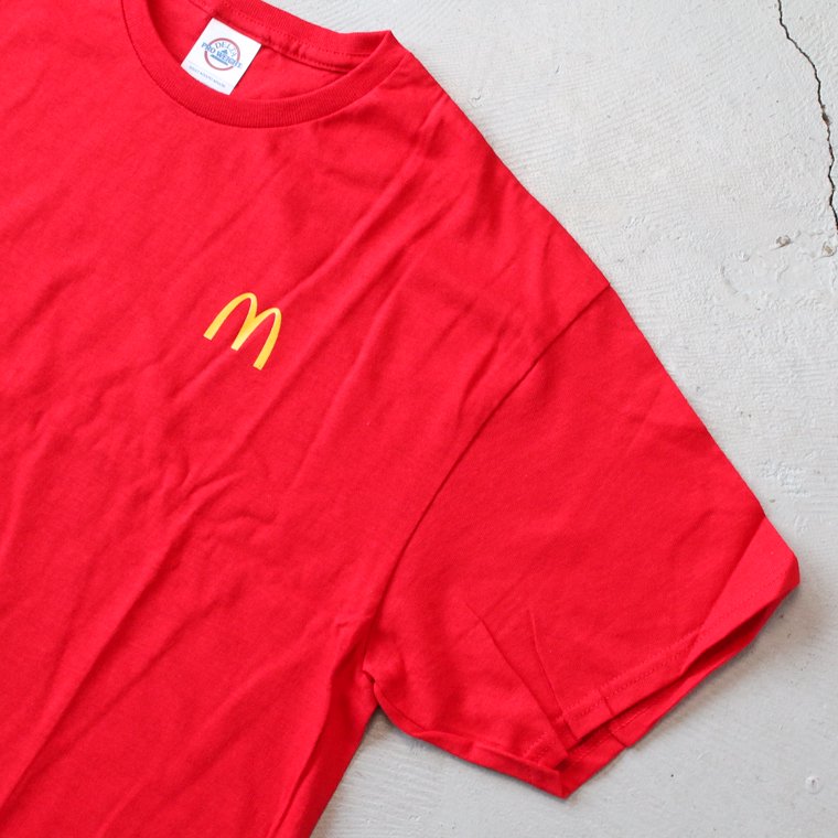 McDonald's マクドナルド Logo T shirt ロゴTシャツ レッド