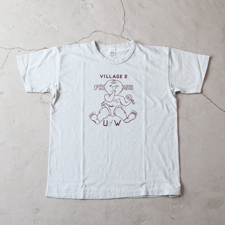 ウエアハウス WAREHOUSE Lot 4064 VILLAGE 2 2ndhand セコハン プリントT