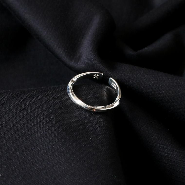 スチュードベーカーメタル STUDEBAKER METALS ツイステッドカフリング TWISTED CUFF RING ポリッシュ