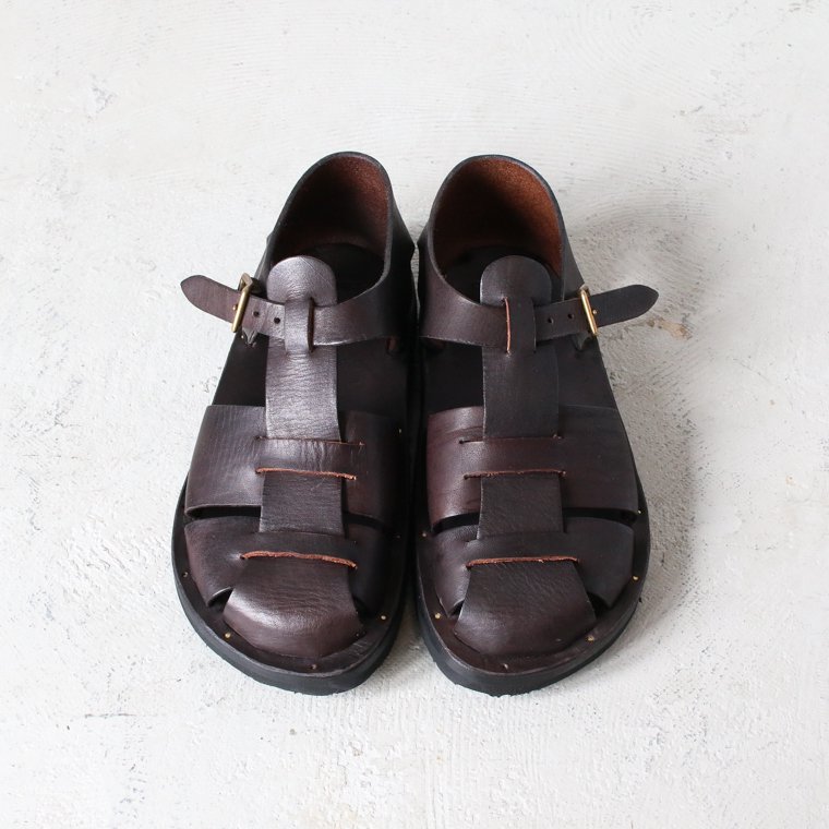 バスコ ヴァスコ VASCO VS-104L レザーグルカサンダル LEATHER GURKHA SANDAL ブラック