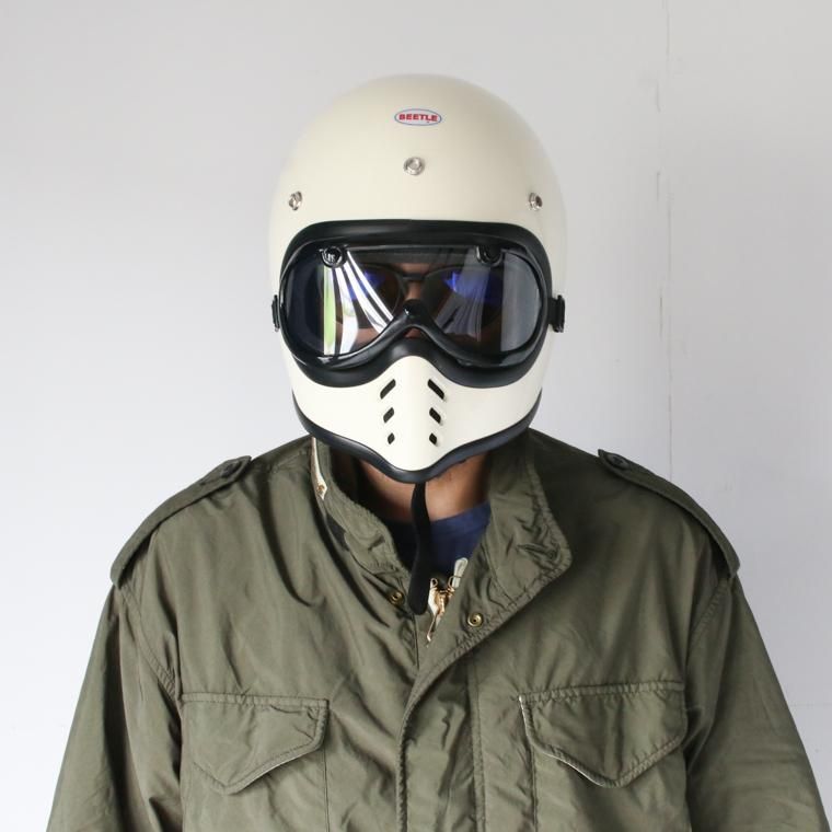 Birdz Skullbird Black Padded ATV Motorcycle Riding Goggle