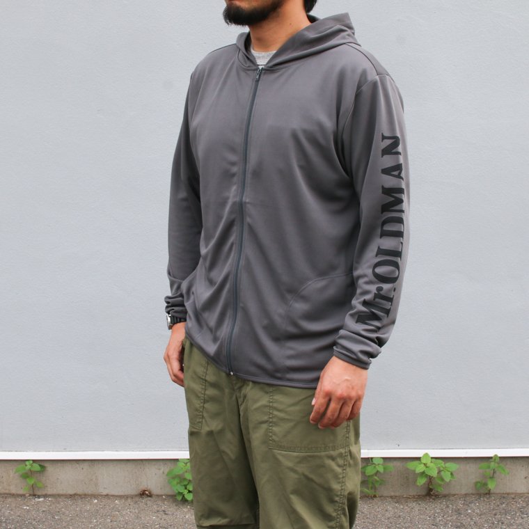 loop needle zip up / ループニードルジップアップコート-