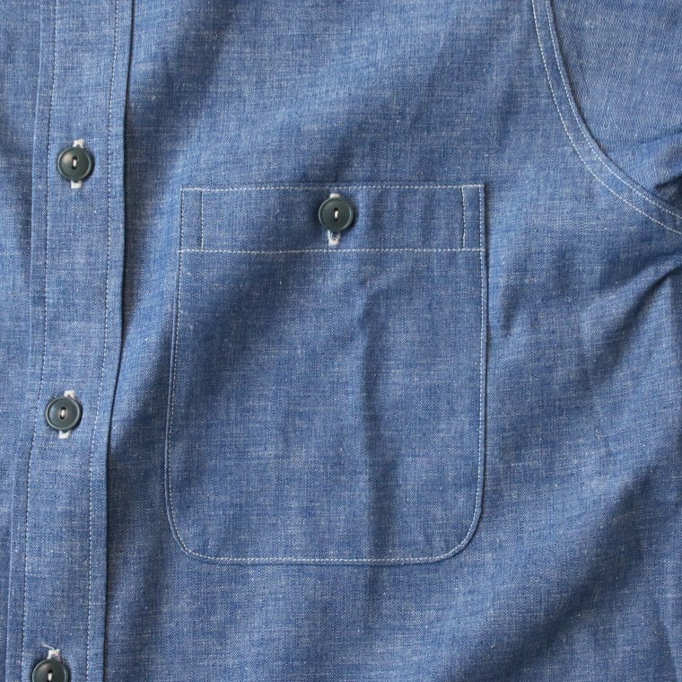 ウエアハウス WAREHOUSE Lot 3044 シャンブレーシャツ USN CHAMBRAY SHIRTS