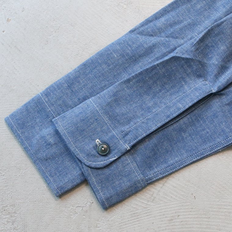 ウエアハウス WAREHOUSE Lot 3044 シャンブレーシャツ USN CHAMBRAY SHIRTS