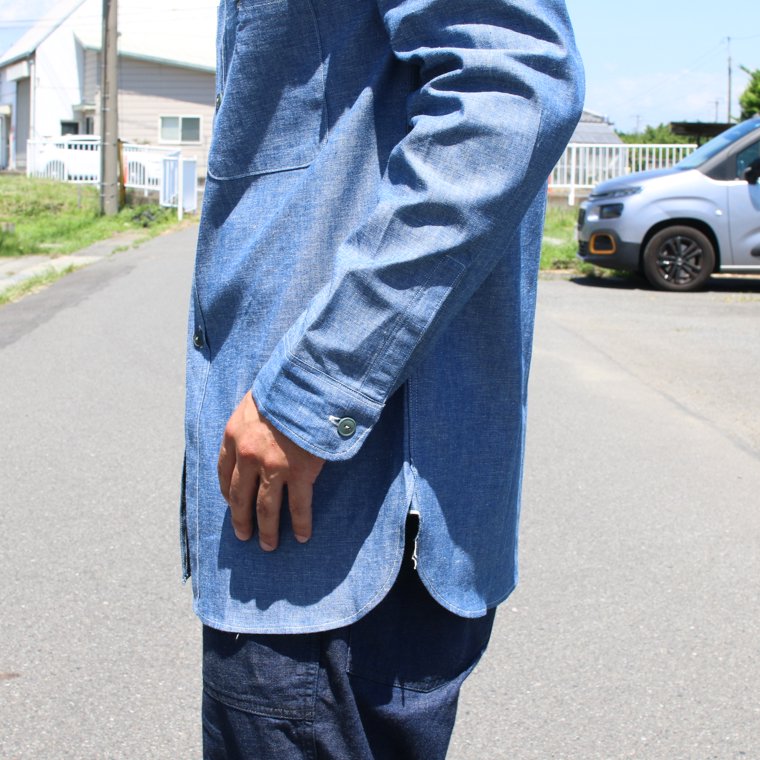 ウエアハウス WAREHOUSE Lot 3044 シャンブレーシャツ USN CHAMBRAY SHIRTS