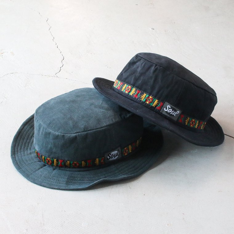 アメリ　GRID BUCKET HAT ハット帽子