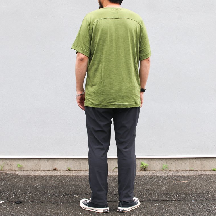 STATIC スタティック RAW L.W. S/S SHIRTS M's メリノウール 半袖