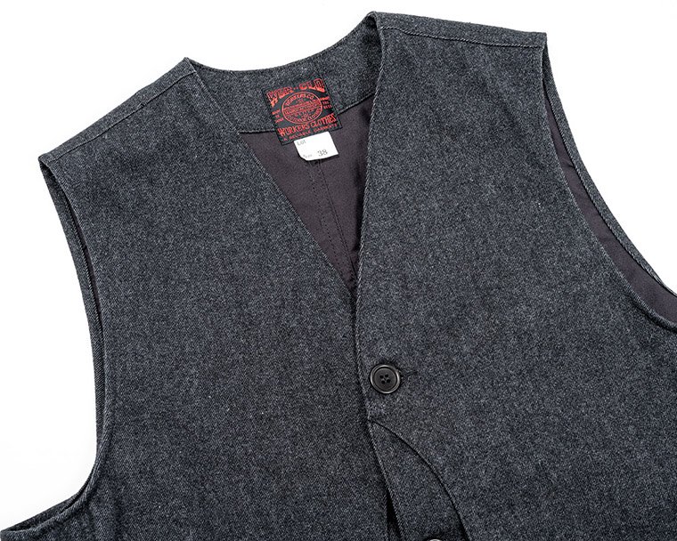 ワーカーズ WORKERS K&T H クルーザーベスト ダークブラウンコーデュロイ Cruiser Vest, Dark Brown Corduroy