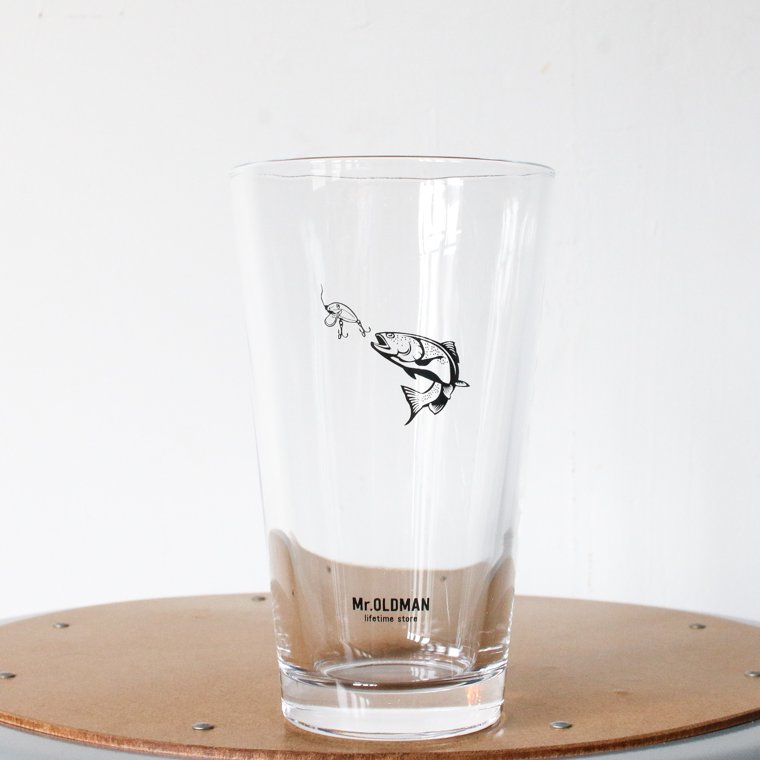 ミスターオールドマン Mr.OLDMAN トラウトパイントグラス Trout Pint Glass