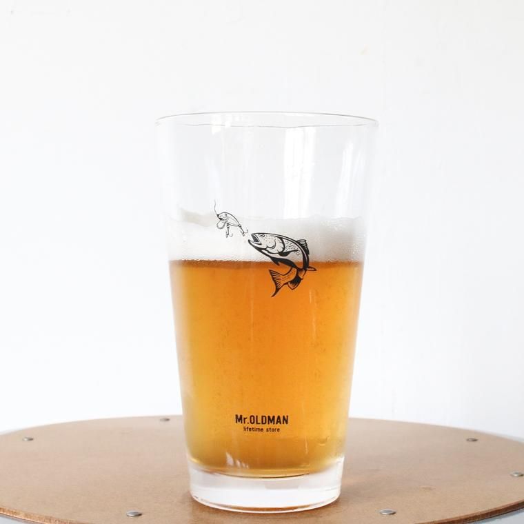 ミスターオールドマン Mr.OLDMAN トラウトパイントグラス Trout Pint Glass