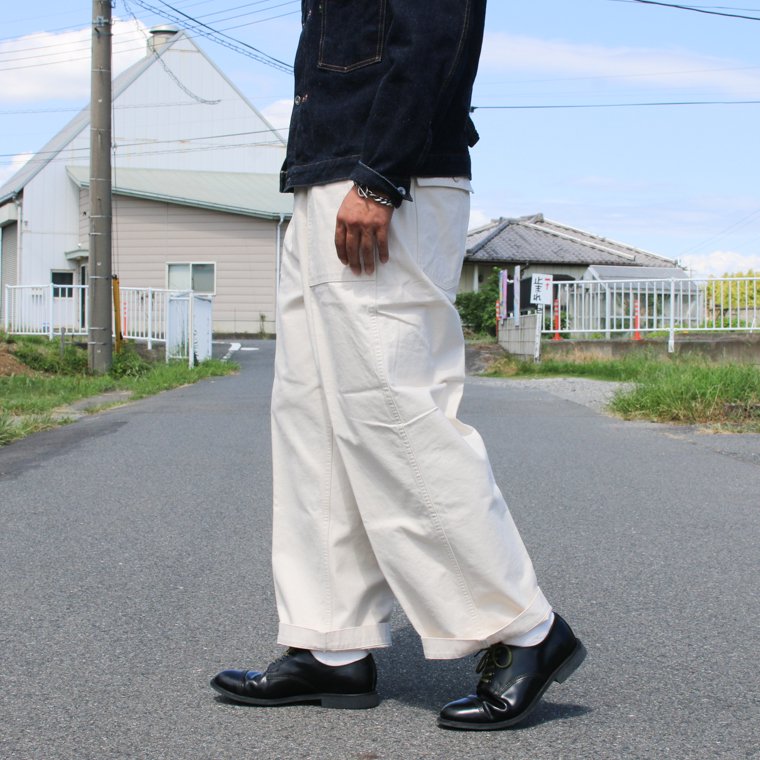 DC WHITE ディーシーホワイト FATIGUE PANT SEEP 