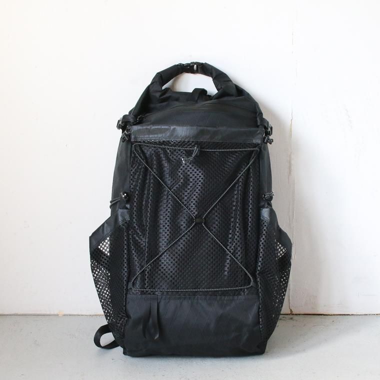 ナーディマウンテンワークス NERDY MOUNTAIN WORKS ザックパック ZACPAC 20L-25L Ver.2.0 X-PAC BLACK