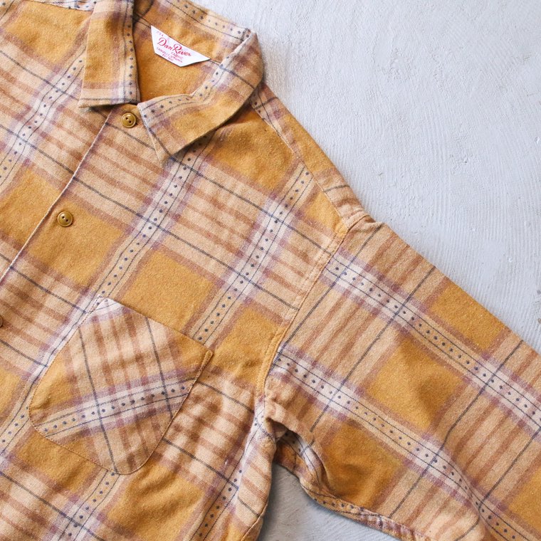 ダンリバー Dan River チェックプレイドボックスシャツ Check Plaid