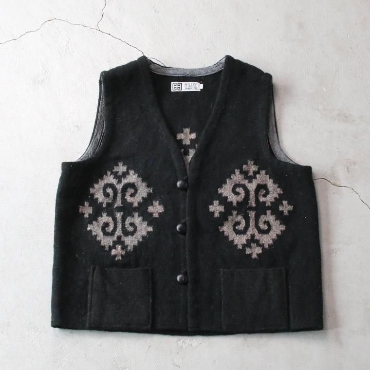 Oaxaca オアハカ RUG VEST Hilo de Tradition ラグベスト イロデ