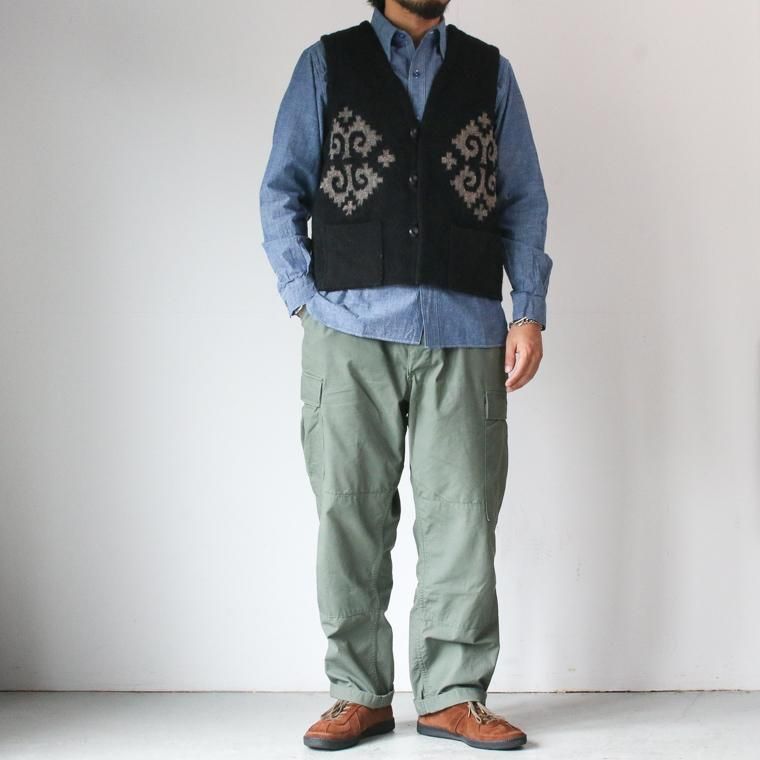 Oaxaca オアハカ RUG VEST Hilo de Tradition ラグベスト イロデ