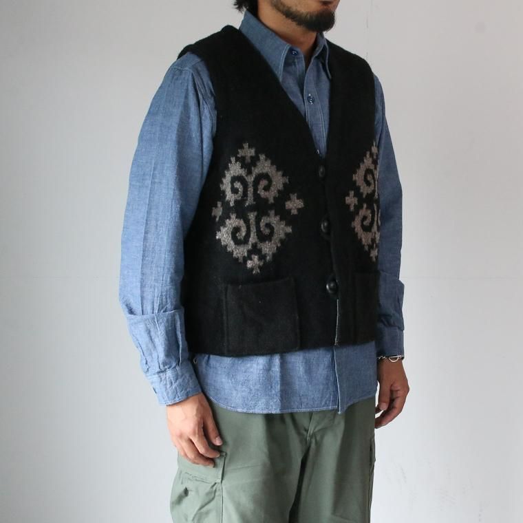 Oaxaca オアハカ RUG VEST Hilo de Tradition ラグベスト イロデ