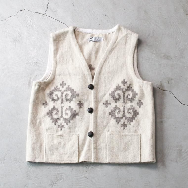 Oaxaca オアハカ RUG VEST Hilo de Tradition ラグベスト イロデ