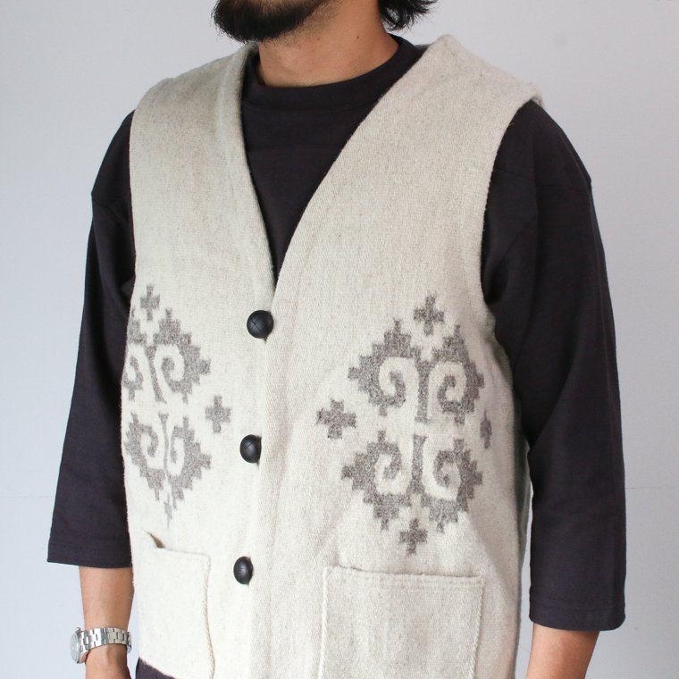 Oaxaca オアハカ RUG VEST Hilo de Tradition ラグベスト イロデ