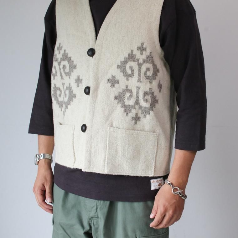 Oaxaca オアハカ RUG VEST Hilo de Tradition ラグベスト イロデ