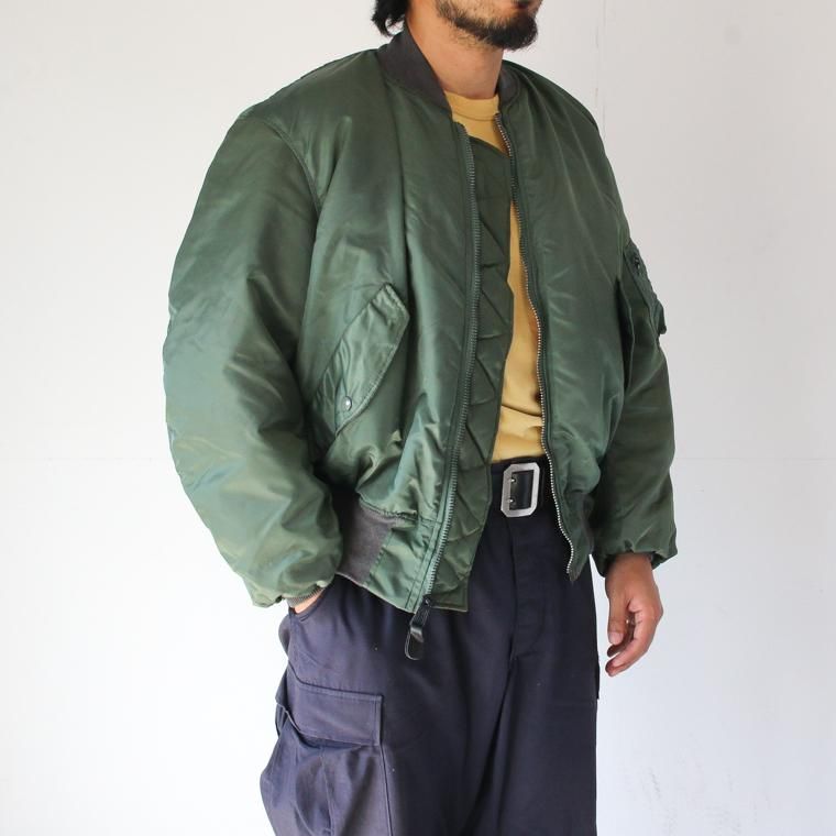 US MILITARY 90's GREENBRIER DEADSTOCK MA-1 FLIGHT JACKET 