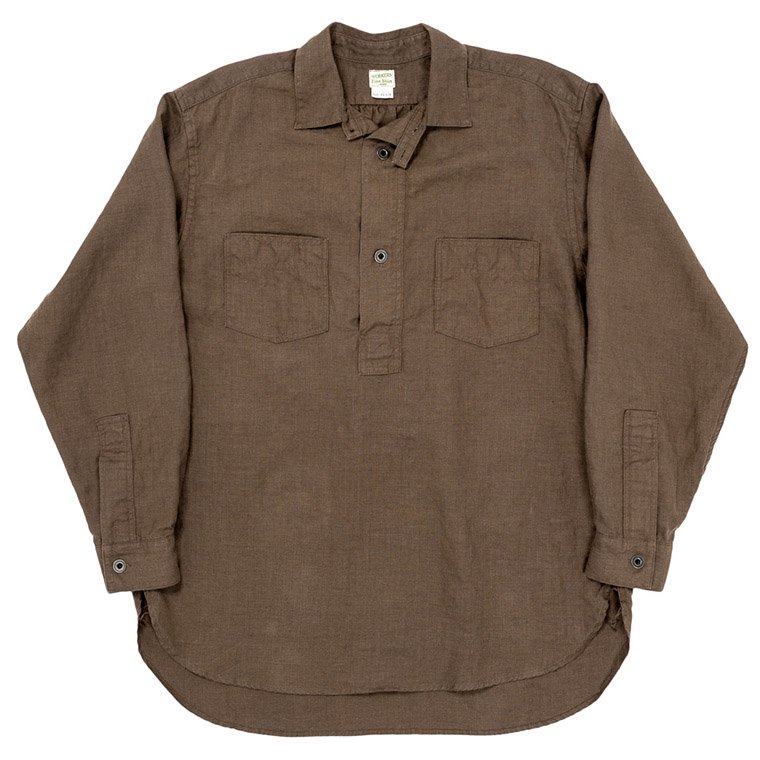 ワーカーズ WORKERS K&T H プルオーバーワークシャツPullover Work ...