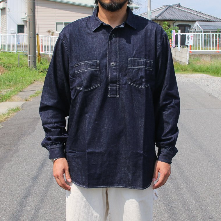 ワーカーズ WORKERS K&T H プルオーバーワークシャツPullover Work