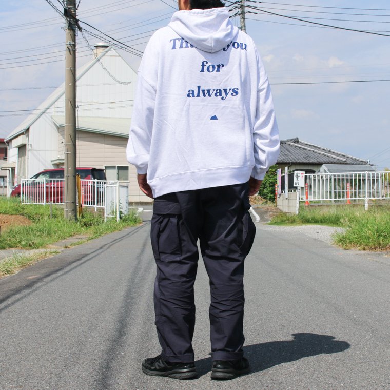 メイプル melple×SALVAGE PUBLIC サンキューフーディ Thank you Hoodie